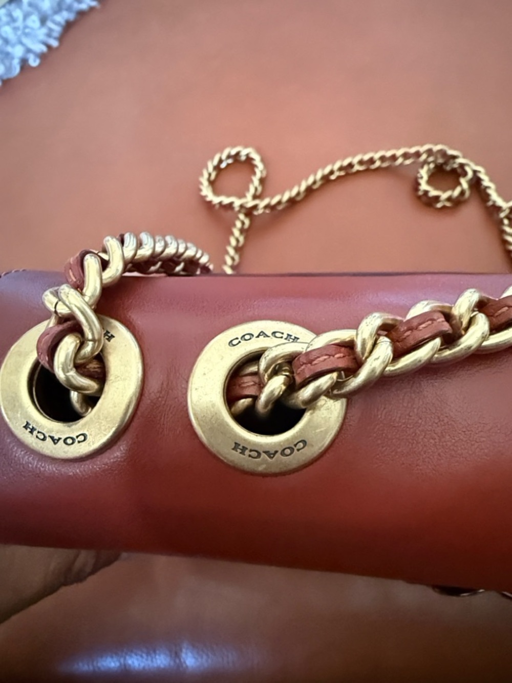 Coach Madison Tea rose crossbody - Picture 7 of 9